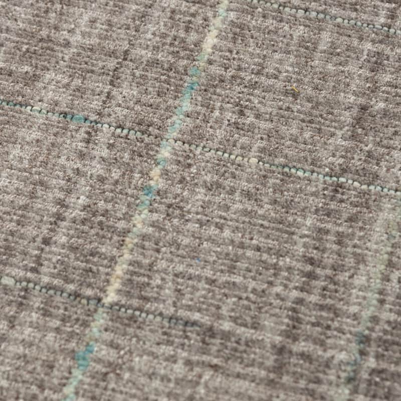 Alora Decor Chic Hand Loomed Abstract Lined Rug