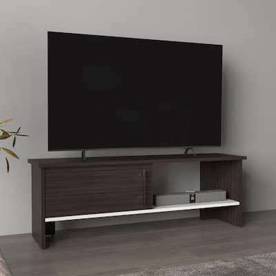 Modern Design TV Stand, 1 Door, 1 Shelf with durable materials,easy assembly
