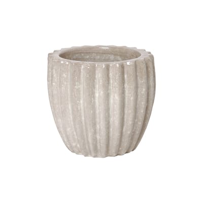 Round Ridged Planter
