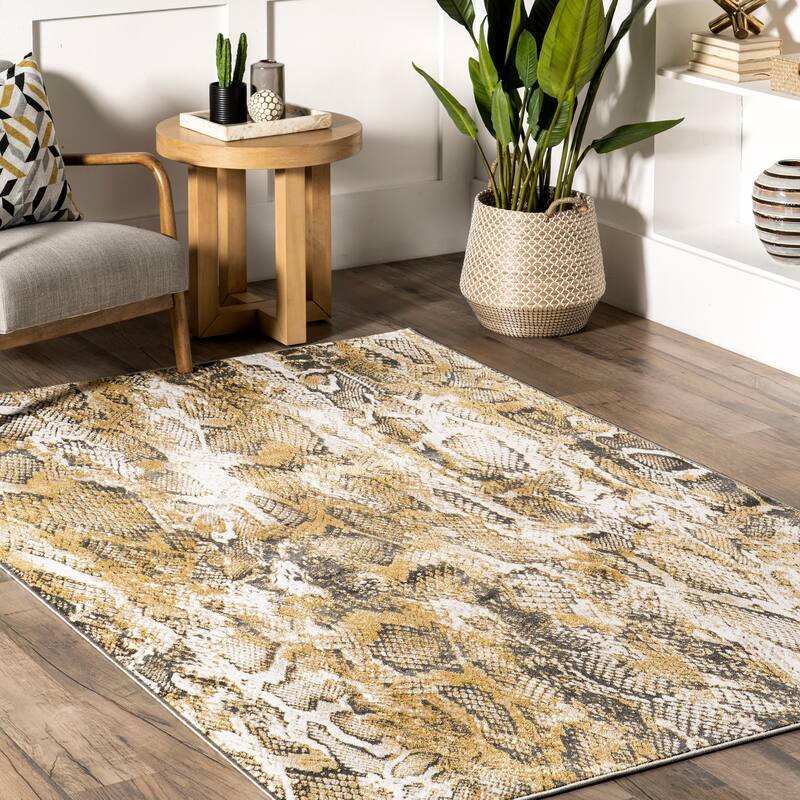Nuloom Aideen Modern Snake Patterned Area Rug
