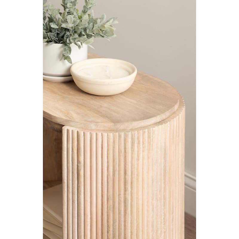 Kate and Laurel Cakora Capsule Wood Side Table