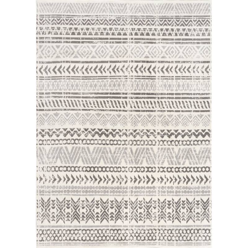 Nuloom Chloe Tribal Motif Banded Area Rug