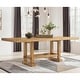 preview thumbnail 1 of 4, Signature Design by Ashley Havonplane Brown Counter Height Dining Extension Table - 41.75" W x 108" D x 36.25" H 41.75" W x 108" D x 36.25" H - Brown