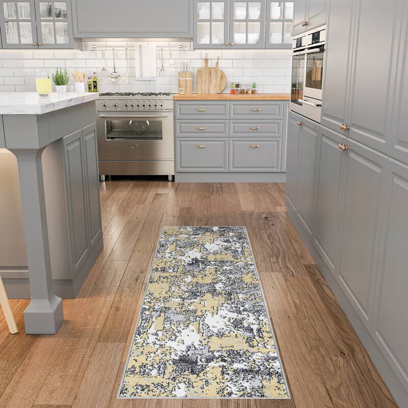 Wyman Modern & Contemporary Abstract Indoor Area Rug
