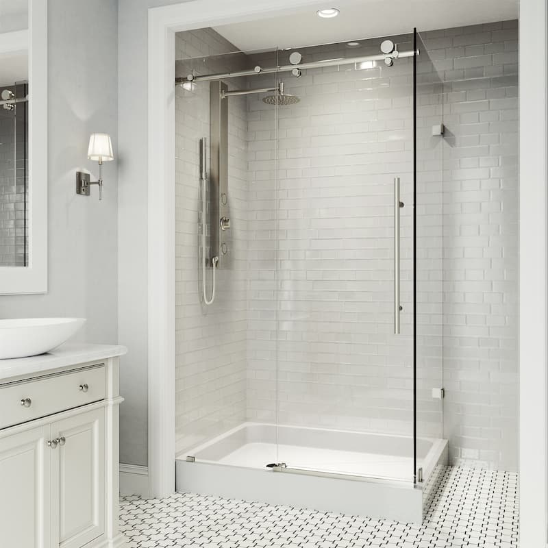 VIGO Elan E-Class Frameless Sliding Shower Enclosure