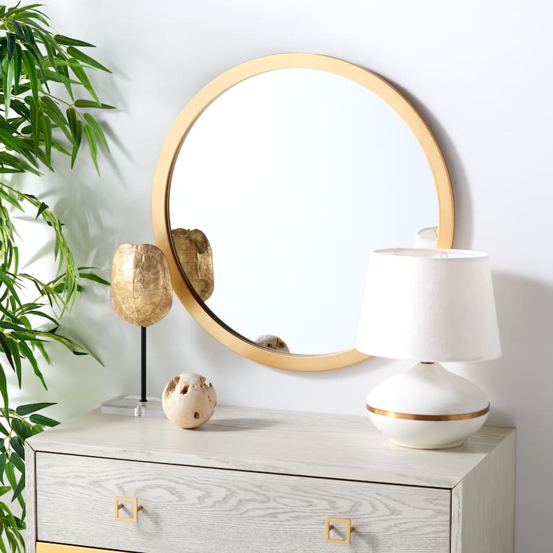 SAFAVIEH Jove 24-inch Round Mirror - 1"W x 24"D x 24"H