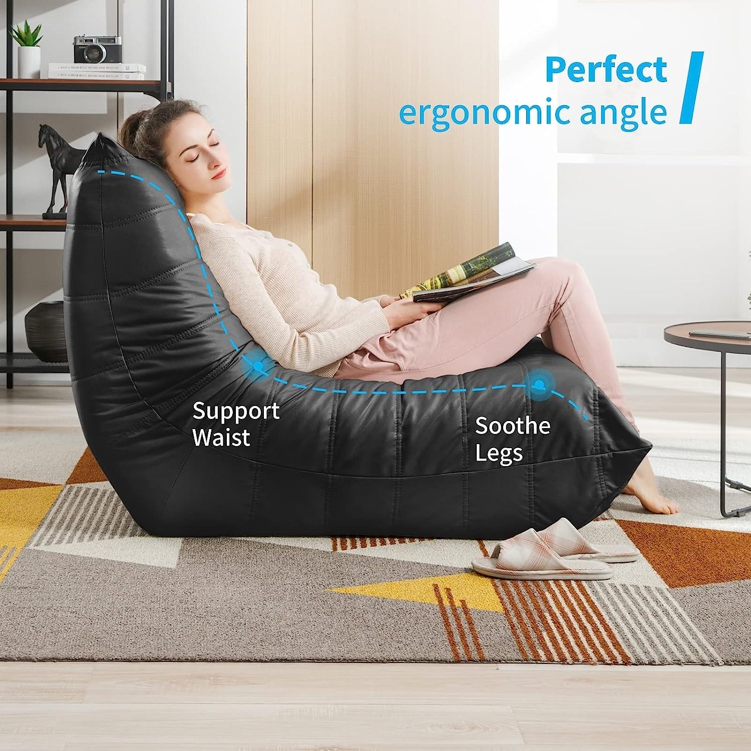 Wipeable bean sale bag chairs