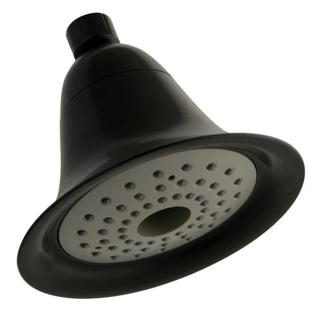 Kingston Brass Restoration 6" Aeroflow Shower Head with 1.8 GPM Water - Oil Rubbed Bronze