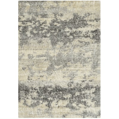Domani Andrews Abstract Shag Area Rug