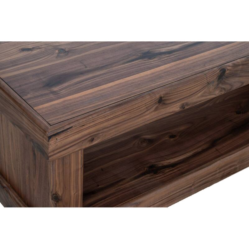 Origins by Alpine Sequoia Entry Bench, Walnut Brown