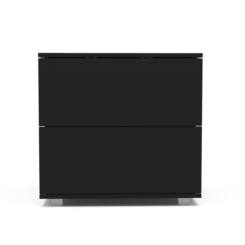 Polifurniture Madison Modern 2 Drawer Nightstand