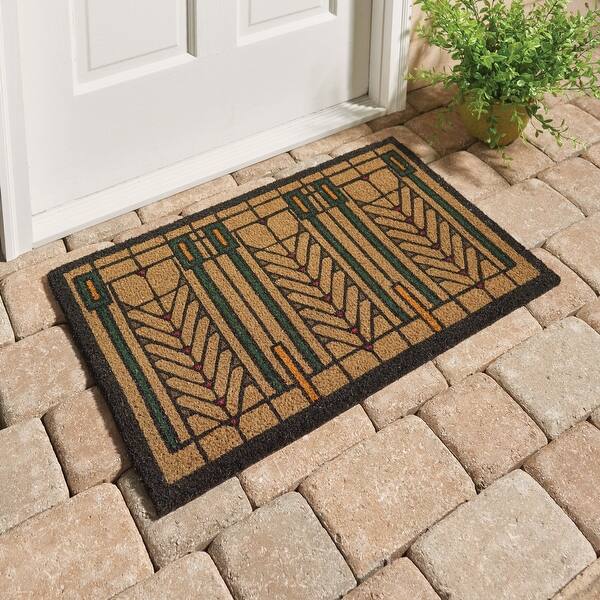 Shop Uni Art Frank Lloyd Wright Tree Of Life Doormat Indoor