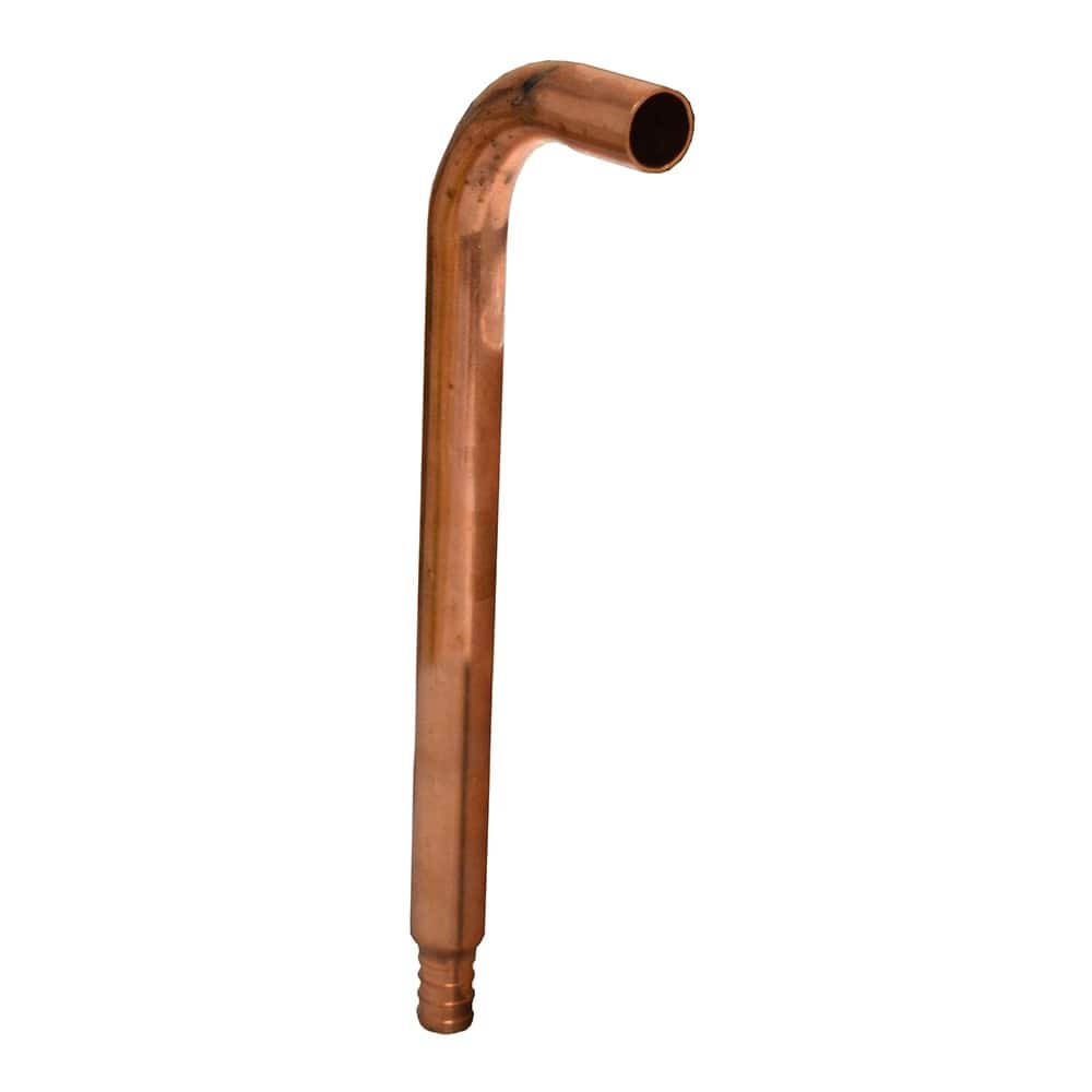 Jones Stephens �" F1807 PEX x �" MSWT Tub/Shower Valve Connector, 8"