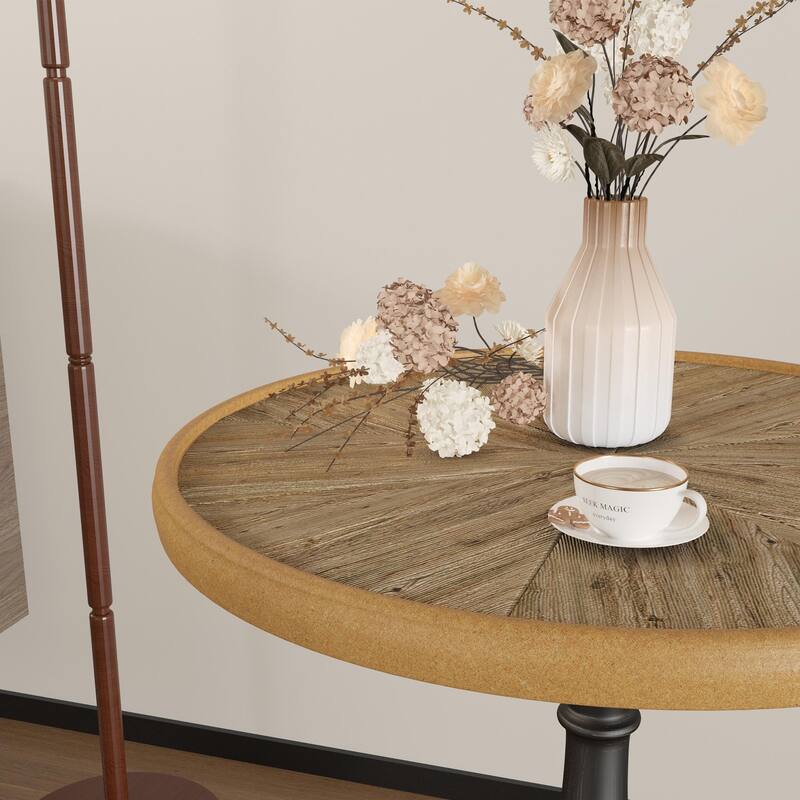 Wooden End Tables Retro Side Table French Country Accent Coffee Side Table Modern
