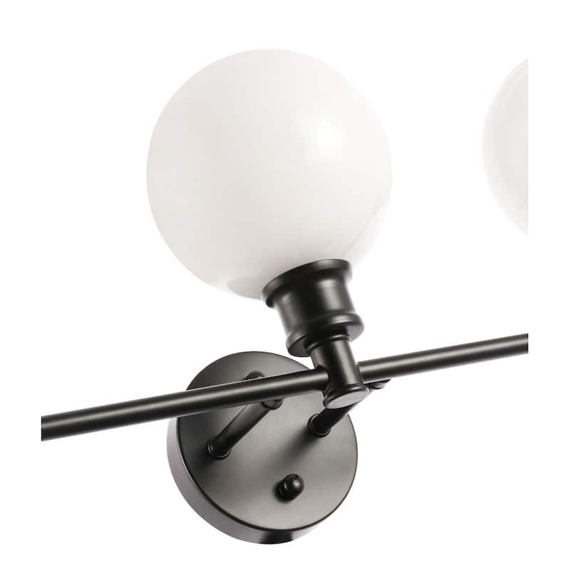 Camille 5-Light Frosted Glass Wall Sconce