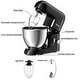 preview thumbnail 14 of 16, 4.3 Qt 550 W Tilt-Head Stainless Steel Bowl Electric Food Stand Mixer - 13.2" x 9.4" x 12.1" (L x W x H)
