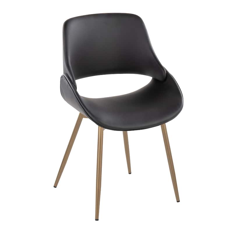 Carson Carrington Svellingen Dining/Accent Chair with Half-Lap Metal Legs (Set of 2)
