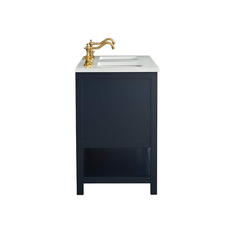 Sudio Design Arlo 54" Double Bathroom Vanity - 54" Double Sink