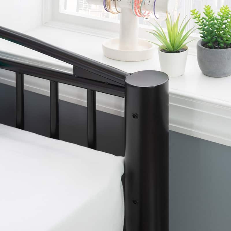 Carlisle Heavy Metal Full Over Full Bunk Bed