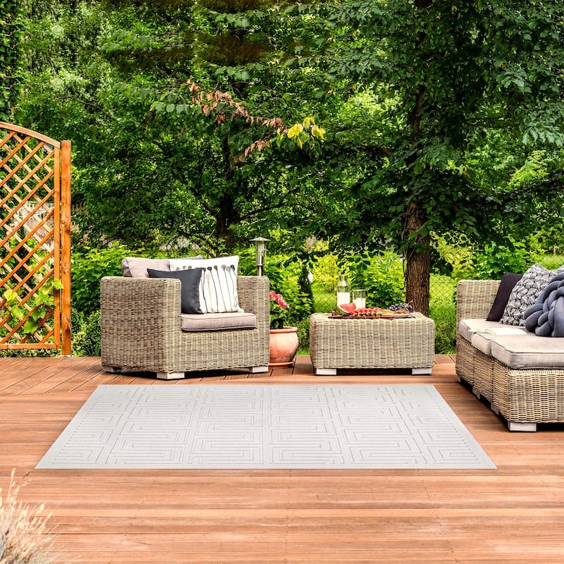 Island Retreat Dovetail Indoor/Outdoor Area Rug