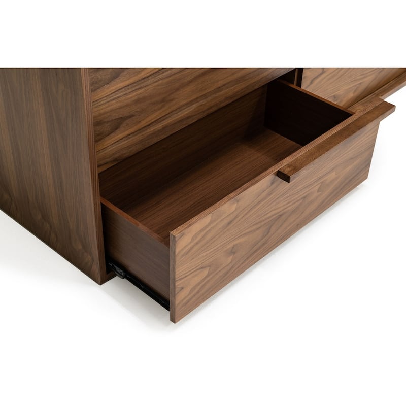 Modrest Amberlie Modern Walnut Dresser