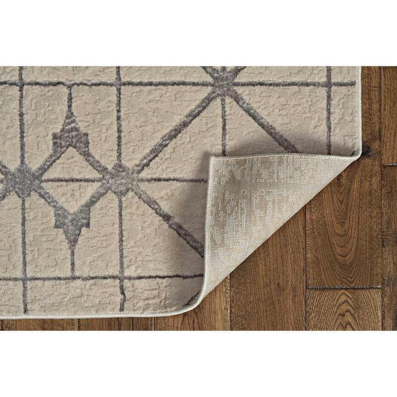 Silver Orchid Monel Starlight Contemporary Rug