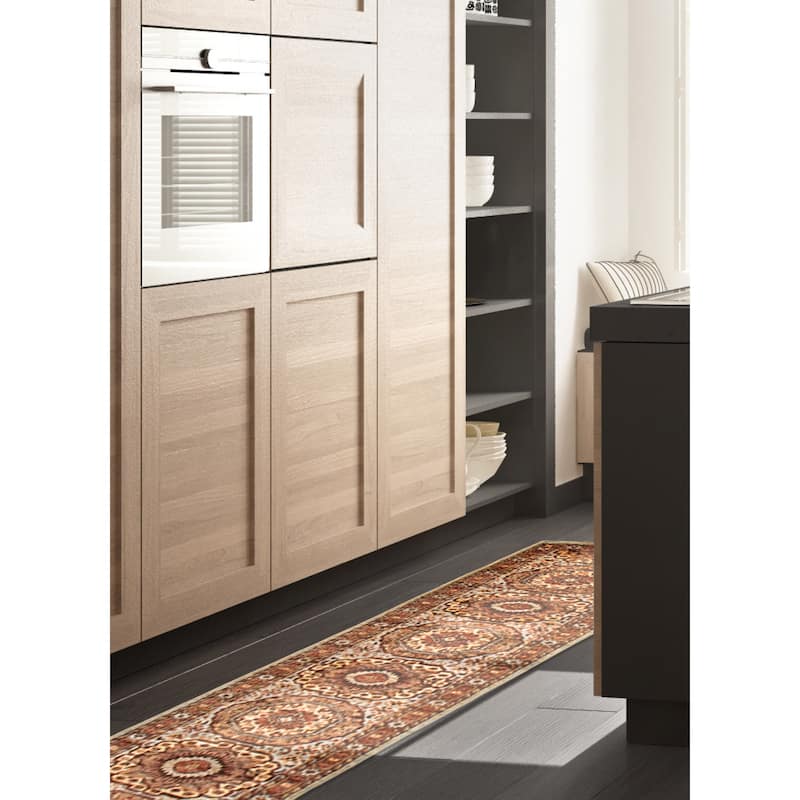 ECARPETGALLERY Hand-knotted Peshawar Oushak Grey Wool Rug - 2'8 x 12'10