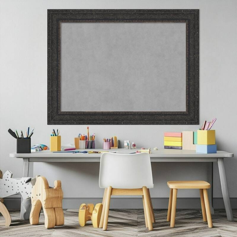 Amanti Art Attic Aged Black Framed