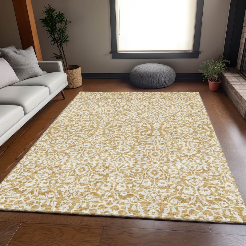 Premium Washable Super Soft Traditional Mekenzie Mayfield Rug