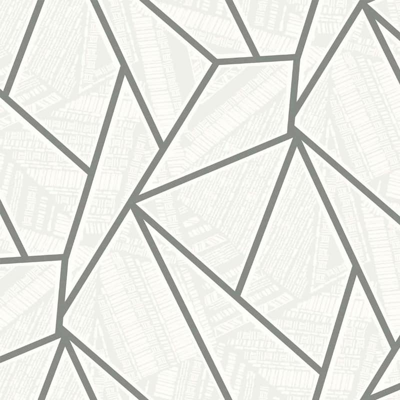 Seabrook Designs Metro Vector Non-Woven Unpasted Wallpaper