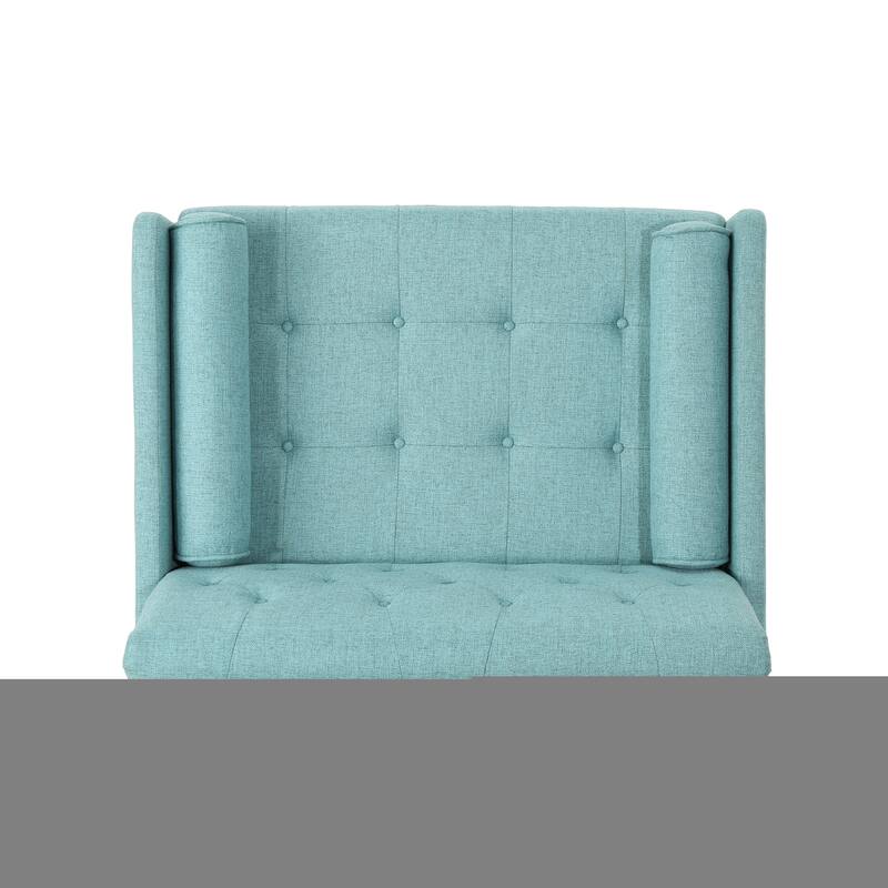 Merax Fabric Mid-Century Modern Club Chair