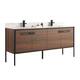 Option Walnut Ebony - Black Hardware
