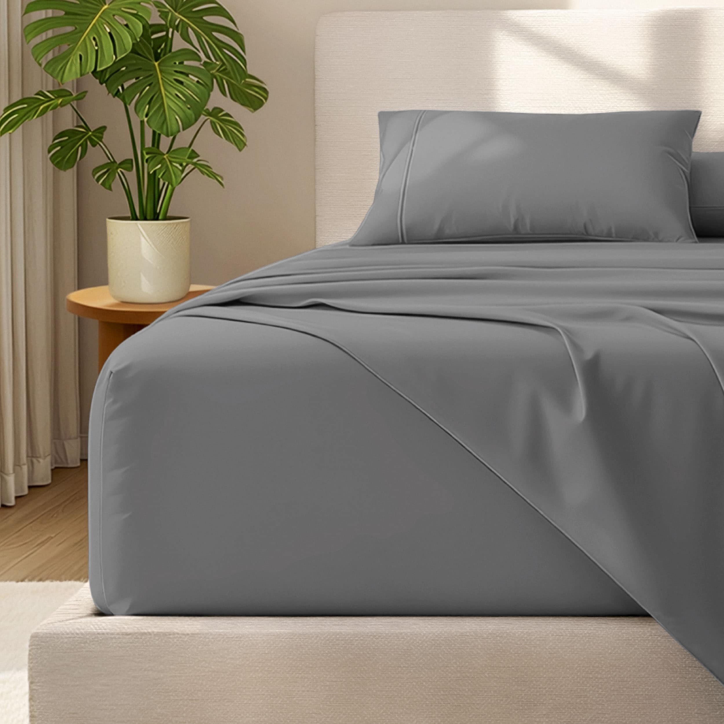 Bare Home 22 Inch Deep Pocket 1800 Ultra-Soft Sheet Set