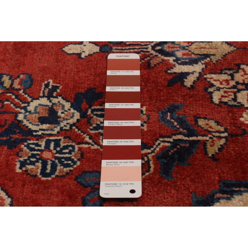 ECARPETGALLERY Hand-knotted Kayseri Vintage Copper Wool Rug - 3'6 x 10'6