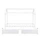 preview thumbnail 18 of 24, Convertible Twin XL to King Metal Twin Size House Platform Bed