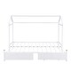preview thumbnail 5 of 11, Kids and Baby 2 in 1 Twin XL to King Metal Twin Size House Platform Bed with 2 Drawers