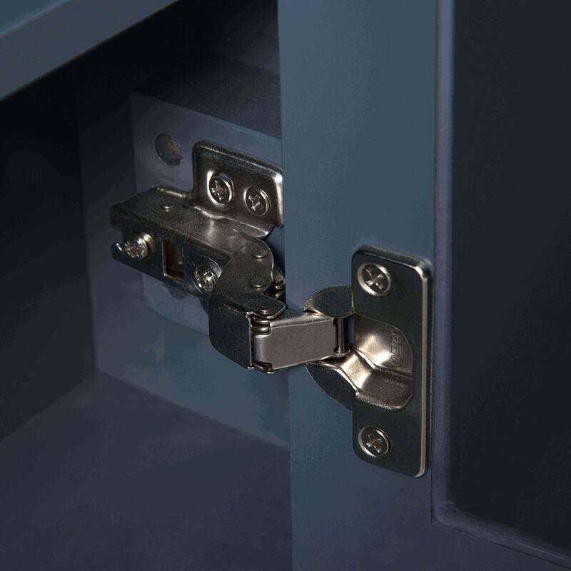 Wall Mounted Bathroom Storage Cabinet with Mirror, Adjustable Shelves, Soft Close Hinges, Over Toilet Space Saver