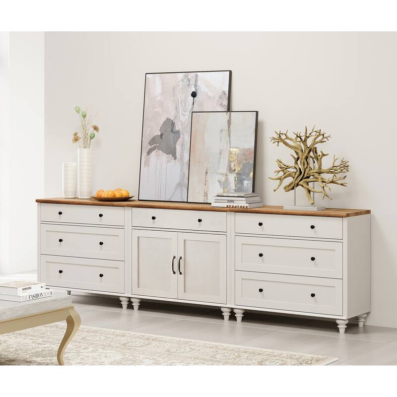 Sideboard Buffet Cabinets with Doors and Drawer