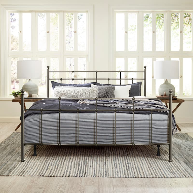 Providence Antique Finial Vintage Inspired Bed