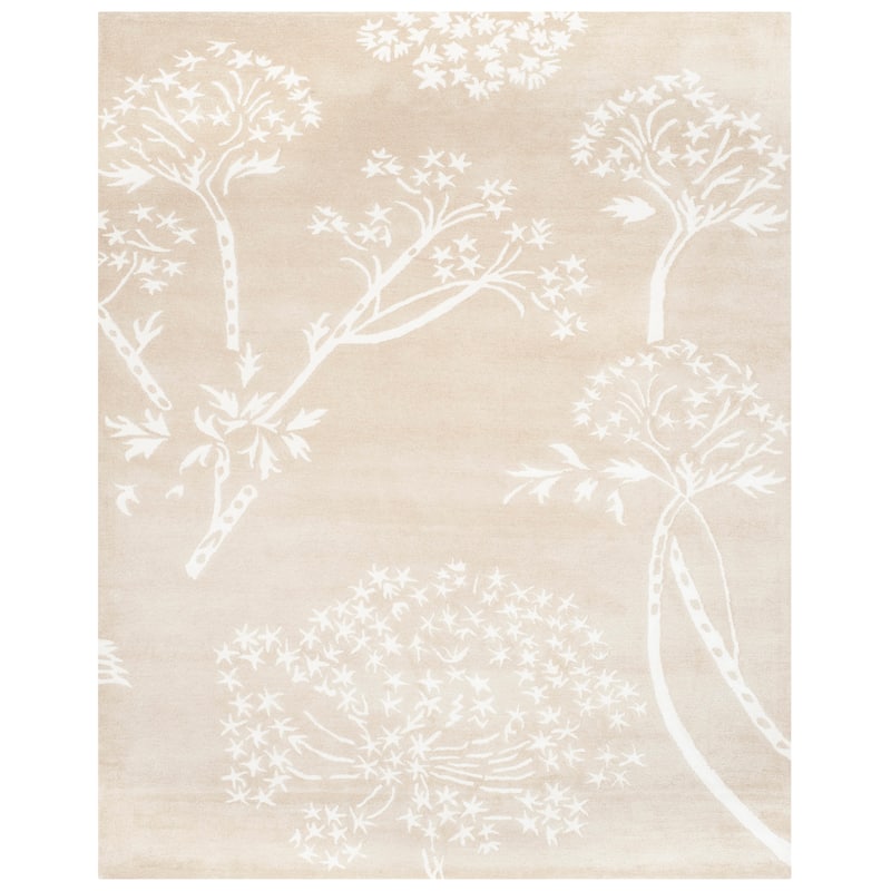 SAFAVIEH Handmade Bella Enriketa Modern Floral Wool Rug
