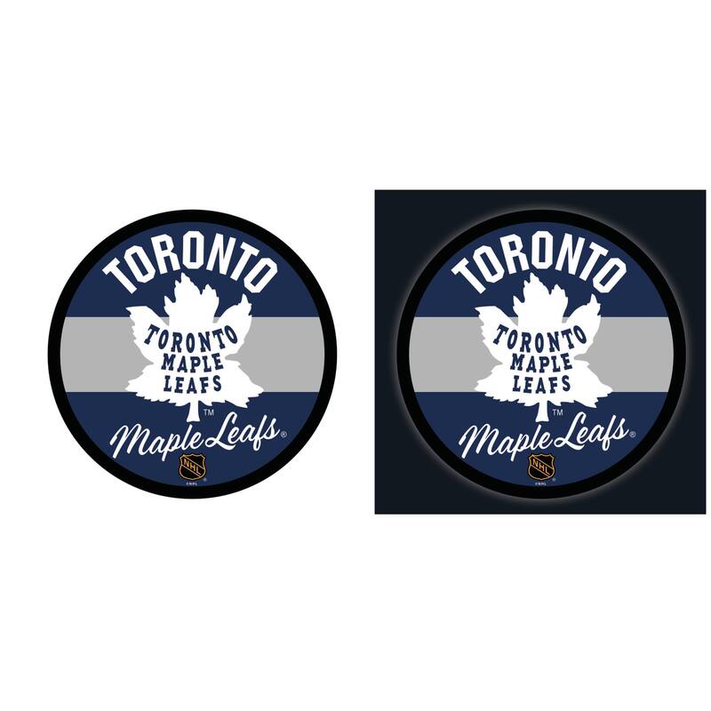 Toronto Maple Leafs LED Lighted Sign - White