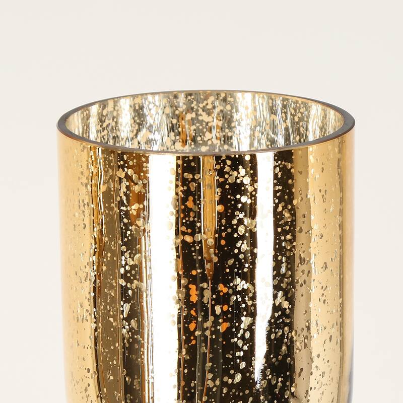 Modern Gold 1-Light Wall Sconces Glam Seeded Glass Vanity Lights - L 15.7" x W 4.7" x E 6.2"