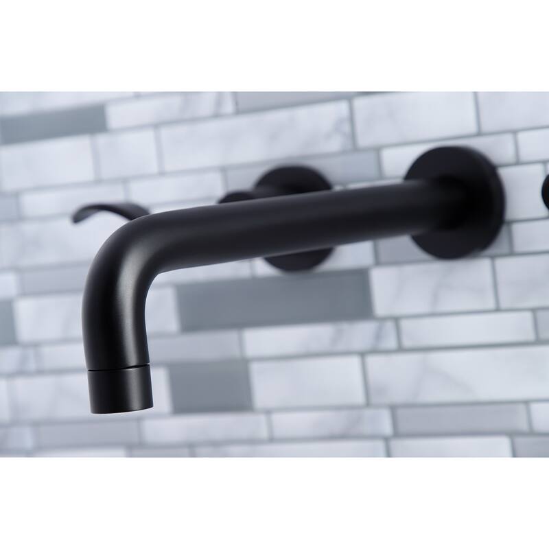 NuWave 3-Hole Wall Mount Roman Tub Faucet