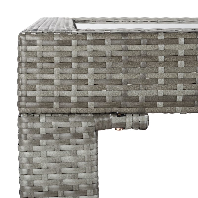 SAFAVIEH Yahaira 7-Piece Outdoor Patio Dining Set - 59Wx28Dx42H