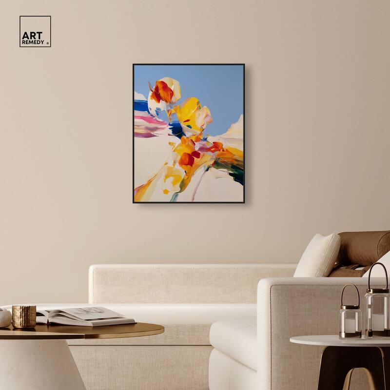 Flippant Bloom II Canvas by Art Remedy