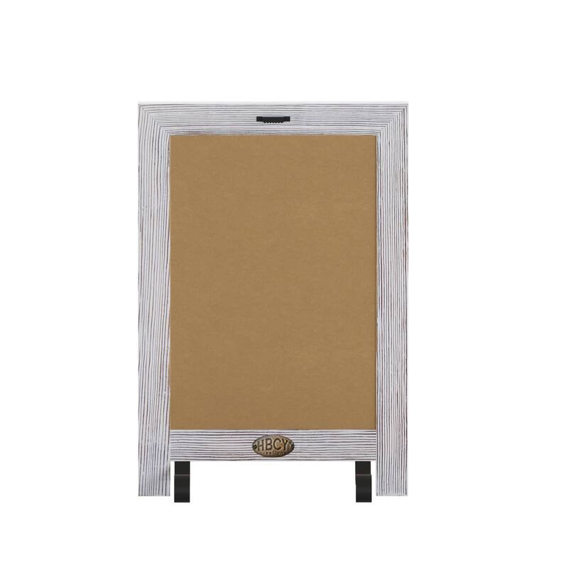 Freestanding Tabletop or Wall Mount Magnetic Chalkboard