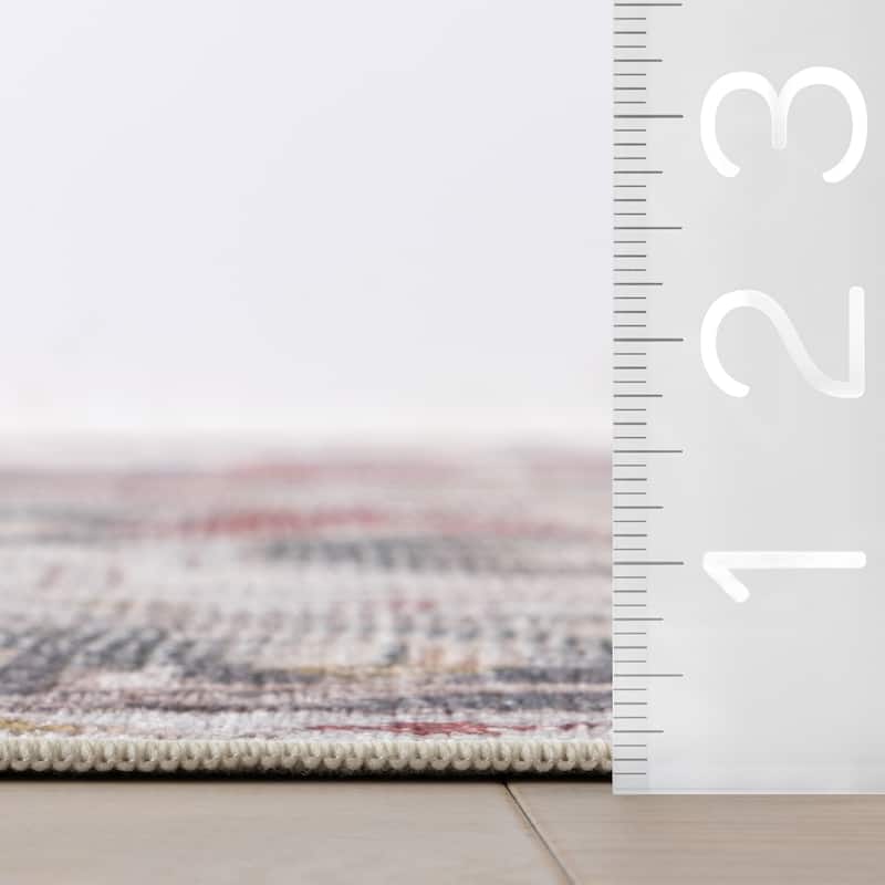 Nuloom Eloqua SplashGuard Machine Washable Area Rug