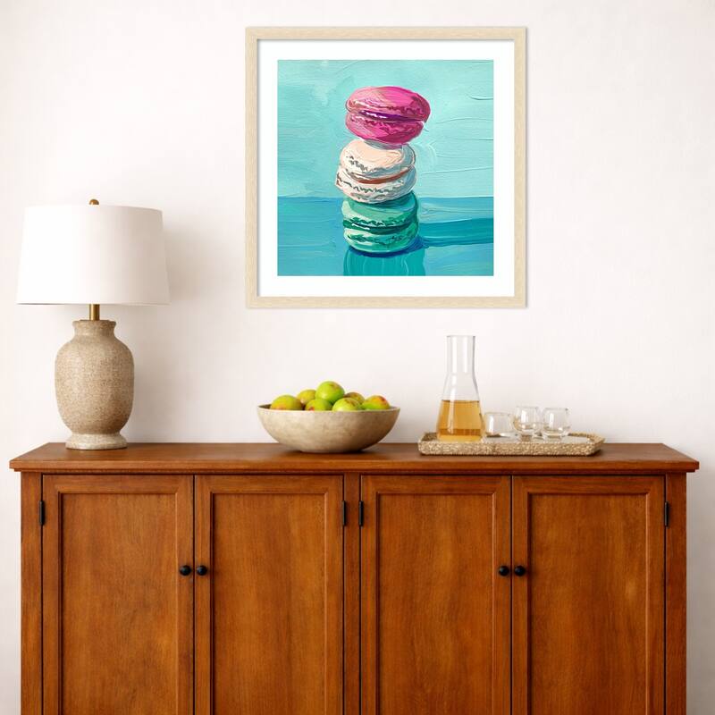 Macarons by Pauline Wegman Wood Framed Wall Art Print