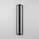 preview thumbnail 6 of 23, Rennnsan Modern Black Rectangular Linear LED Outdoor Wall Lights/Sconce Lighting