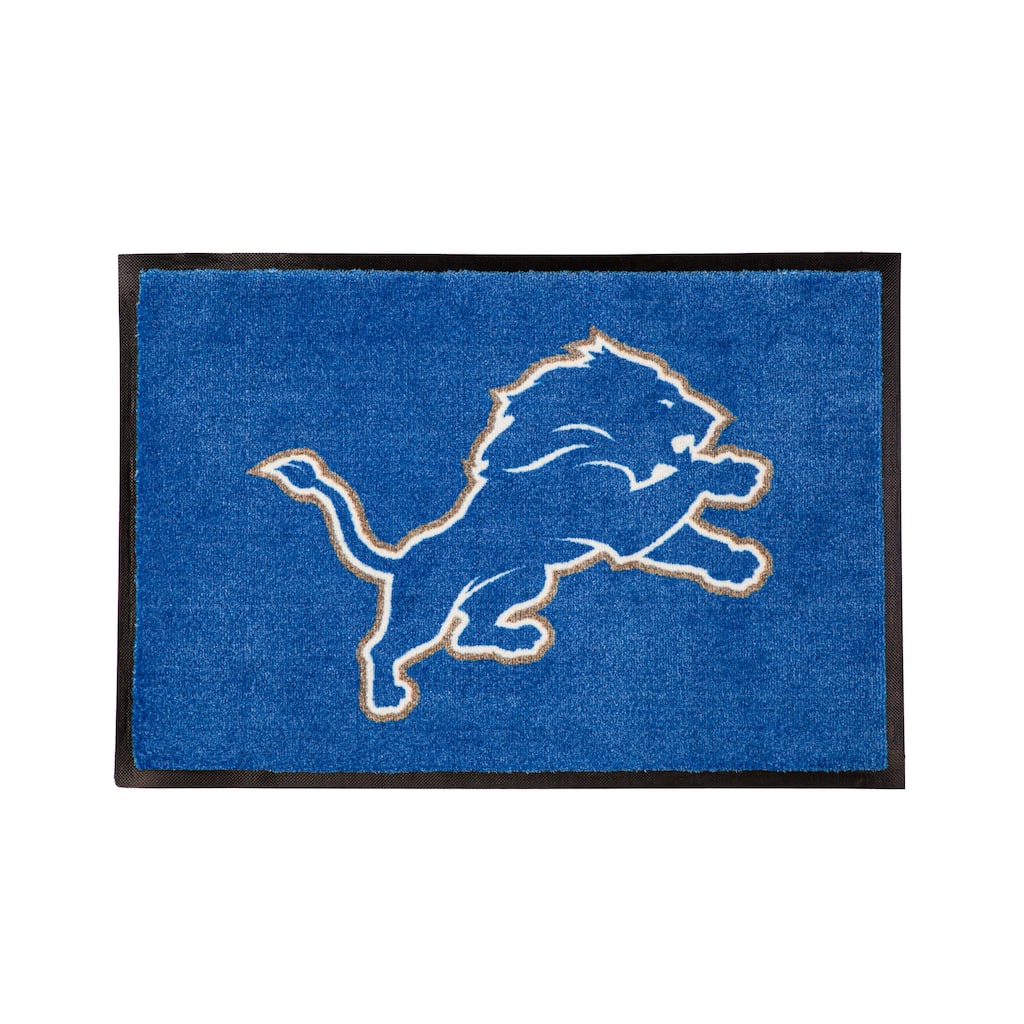 Nylon Indoor/Outdoor Entryway Door Mat, Detroit Lions